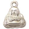 CCB Plastic Pendants, Copper Coated Plastic, Buddha, plated lead & nickel free Approx 2.5mm 