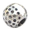 La BCC en plastique European Perles, plastique revêtu de cuivre, tambour, Placage, plus de couleurs à choisir, sans plomb et nickel Environ 6mm Vendu par sac