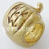 Halloween Jewelry Bead, Brass, Pumpkin, plated, without troll nickel, lead & cadmium free Approx 5mm 