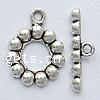 Zinc Alloy Toggle Clasp, plated, single-strand Approx 2mm 