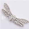 Zinc Alloy Angel Wing Beads, plated lead & nickel free Approx 1mm 
