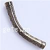 Zinc Alloy Tube Beads, plated cadmium free Approx 2mm 