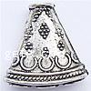 Zinc Alloy Cone Beads, Triangle, plated lead free Approx 4mm, Approx 