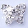 Zinc Alloy Animal Beads, Butterfly, plated Approx 2mm 