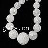 Crackle Quartz Beads, Round, frosted 8-18mm Approx 1.5mm Inch 
