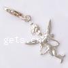 Zinc Alloy Lobster Clasp Charm, Angel, plated, cadmium free  Approx 