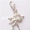Zinc Alloy Lobster Clasp Charm, Angel, plated, cadmium free  Approx 
