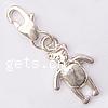Zinc Alloy Lobster Clasp Charm, Animal, plated, cadmium free  Approx 