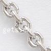 Stainless Steel Oval Chain, 316 Stainless Steel, curb chain, original color Approx 