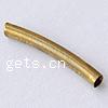 Brass Tube Beads, plated, smooth Approx 2.5mm 