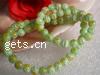 6mm Round Floral Glass Loose Beads