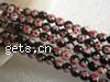 6mm Round Floral Glass Loose Beads