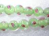 Acrylic Cabochons, Round, A, 10mm, 25PCs/Strand, Sold Per 11 Inch Strand