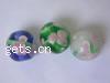 Handmade Lampwork Beads, Round, 10x10mm, Sold by PC