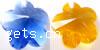 Kristall Schmuck Anhänger, Blume, handgemacht, facettierte, mehrere Farben vorhanden, 10mm, verkauft von PC