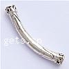 Zinc Alloy Tube Beads, plated Approx 0.5mm 