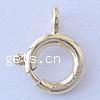 Gold Filled Spring Ring Clasp, Round, gold-filled, nickel, lead & cadmium free Approx 1.5mm 