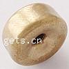 Brass Jewelry Beads, Rondelle, plated Approx 2.5mm 
