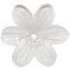 Perles acryliques transparentes, Acrylique, fleur, translucide, plus de couleurs à choisir Environ 1mm, Environ Vendu par sac