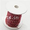 Seed Beads Cord, with Glass Seed Beads, 2-4mm 