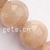 Sunstone Bead, Round, natural Approx 1mm Approx 15 Inch 