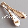 Brass Pinch Bail, plated 15- Approx 1.5mm 
