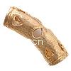 Zinc Alloy Jewelry Beads, Tube, plated, hollow nickel, lead & cadmium free Approx 3mm 