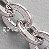 Stainless Steel Oval Chain, 316L Stainless Steel, original color Approx 
