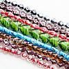 Plated Lampwork Beads, mixed, mixed colors, 7-35mm Approx 1-3mm .5-19.5 Inch 
