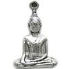 Buddische Schmuck Anhänger, Zinklegierung, Buddha, keine, frei von Kadmium, 28x31x8mm, Bohrung:ca. 2mm, ca. 80PCs/Tasche, verkauft von Tasche