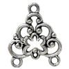 Zinc Alloy Chandelier Components, Flower, plated, 1/3 loop nickel, lead & cadmium free Approx 2mm, Approx 
