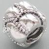 Troll Thailand Echt Silber Europa Perlen, Rohr, mit troll, 10x8mm, Bohrung:ca. 4.5mm, verkauft von PC