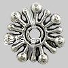 Zinc Alloy Spacer Beads, Flower, plated nickel, lead & cadmium free Approx 1mm, Approx 