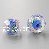 Millefiori Crystal Beads, Round & handmade faceted Approx 2-4mm 