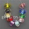 Refined Lampwork Beads, Rondelle Approx 3.5mm 