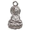 CCB Plastic Pendants, Copper Coated Plastic, Buddha, plated lead & nickel free Approx 3mm 