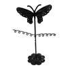 Iron Earring Display, Butterfly, black 