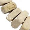 Kokos Perlen, Kokosrinde, Bruchstück, keine, 6-7mm, 2-5mm, Bohrung:ca. 1mm, Länge:15.5 ZollInch, 10SträngeStrang/Menge, 105PCs/Strang, verkauft von Menge
