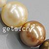 South Sea Shell Beads, Round nickel, lead & cadmium free, Grade A Approx 1mm Inch 