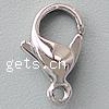 Stainless Steel Lobster Claw Clasp, 304 Stainless Steel, hand polished, original color Approx 1.5mm 