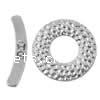 Zinc Alloy Toggle Clasp, Round, plated, textured & single-sided Approx 1.5mm 