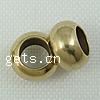 Brass Spacer Beads, Rondelle, plated Approx 3mm 