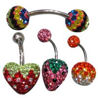 CRYSTALLIZED™Â® Crystal Belly Piercing Jewelry