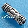 Sterling Silver Tube Beads, 925 Sterling Silver, plated Approx 1.5mm 