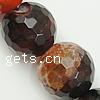 Natural Miracle Agate Beads, Round, Customized & faceted Approx 1-1.5mm Approx 15 Inch 