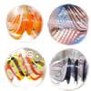 Inner Twist Lampwork Beads, Round Shape, more colors for choice, 14mm, Sold by PC