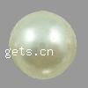 Imitation Acryl-Perlen, Acryl, rund, Nachahmung Perle, keine, 22x22mm, Bohrung:ca. 3mm, ca. 90PCs/Tasche, verkauft von Tasche
