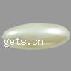 Imitation Acryl-Perlen, Acryl, oval, Nachahmung Perle, keine, 31x13mm, Bohrung:ca. 2.5mm, ca. 180PCs/Tasche, verkauft von Tasche
