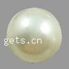 Imitation Pearl Acrylic Beads, Round 24mm Approx 2.5mm, Approx 