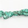 Natural Chip Turquoise Beads, Dyed Turquoise, Nuggets, green, 7-15mm Approx 1mm .7 Inch 